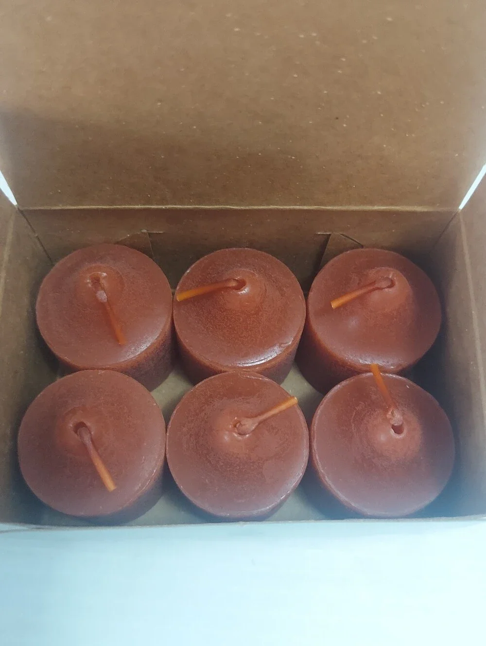 Partylite Votive Candles Holiday Spices V0639 & Cinnamon Stick VO680 NOS